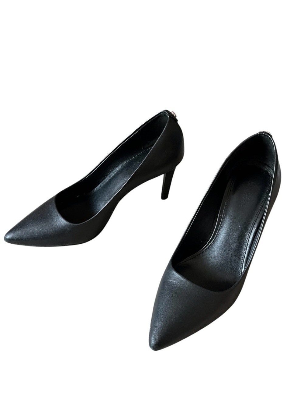 MK Black Pointed Heels